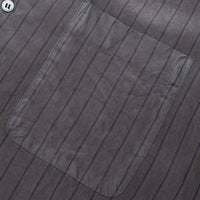 MEN'S PINSTRIPED S/S SHIRT