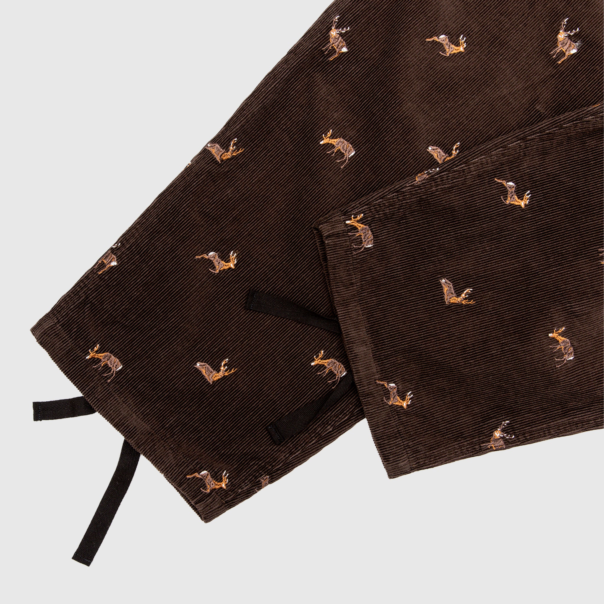 CORDUROY STRING SLACK PANT