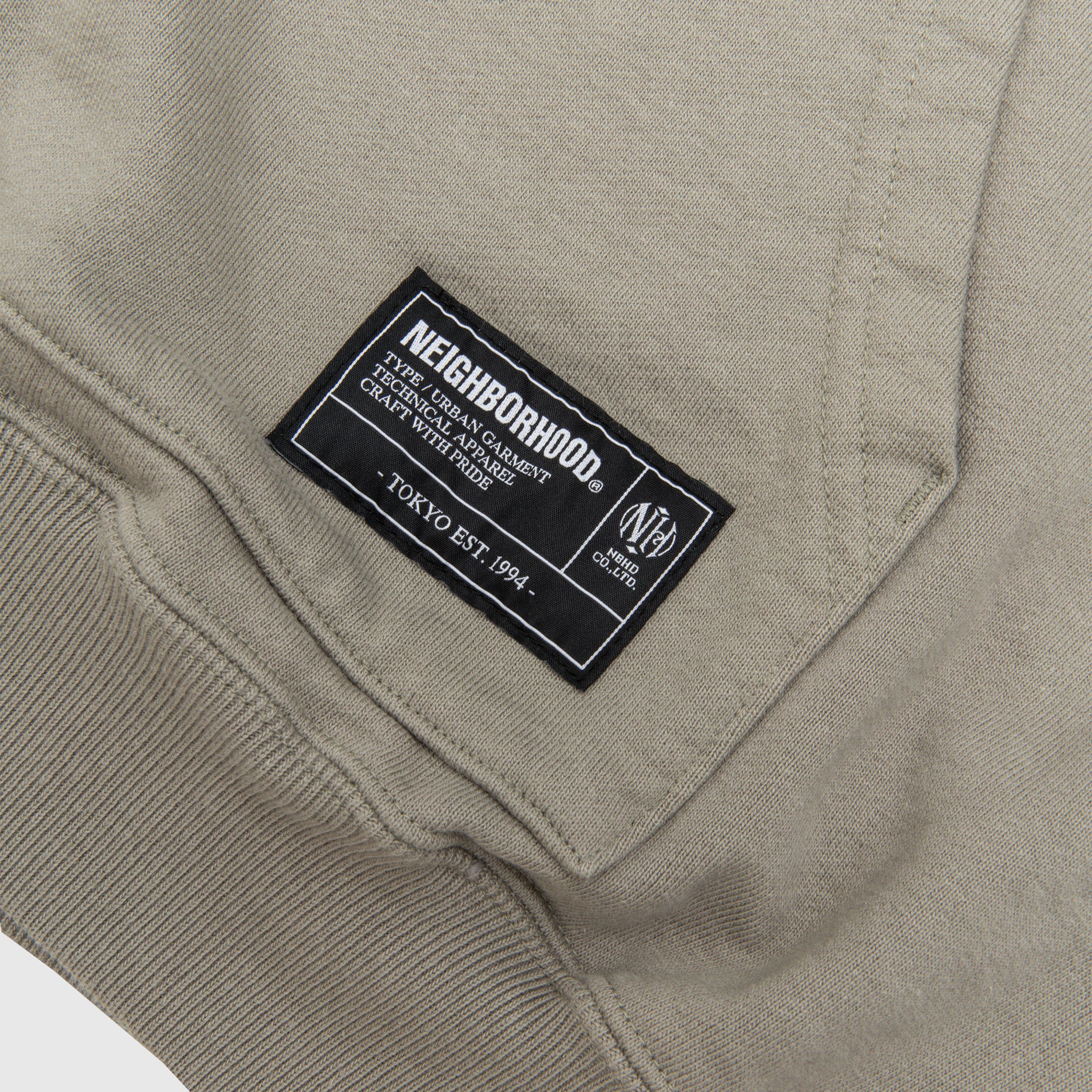 STAPLE SWEAT ZIP L/S HOODIE