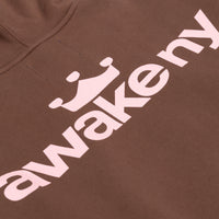 CROWN LOGO FULL-ZIP HOODIE