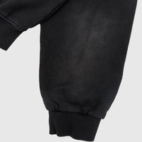 STONE BLACK SUN-FADED VINTAGE ZIP-UP