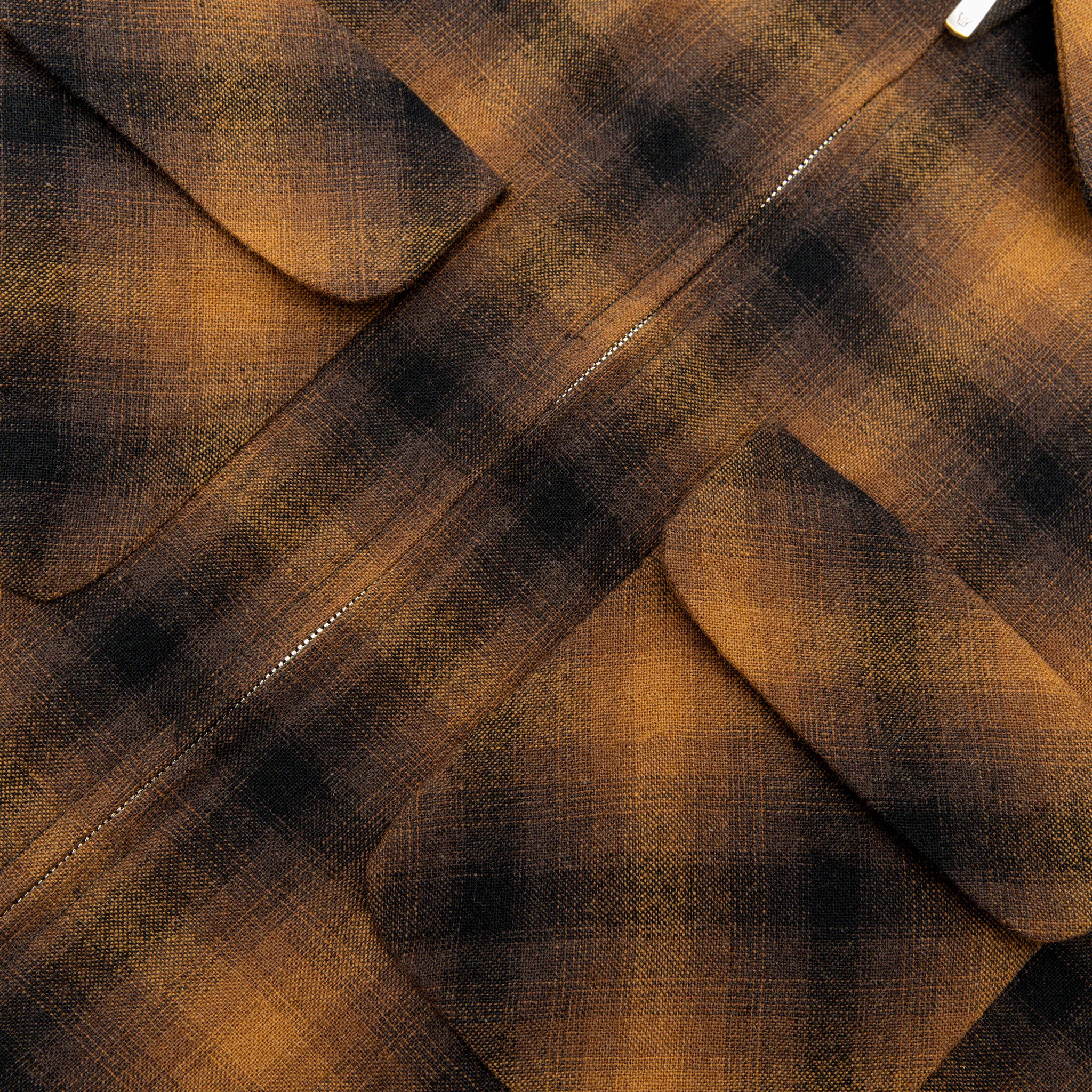 WOOL OMBRE PLAID SPORT JACKET