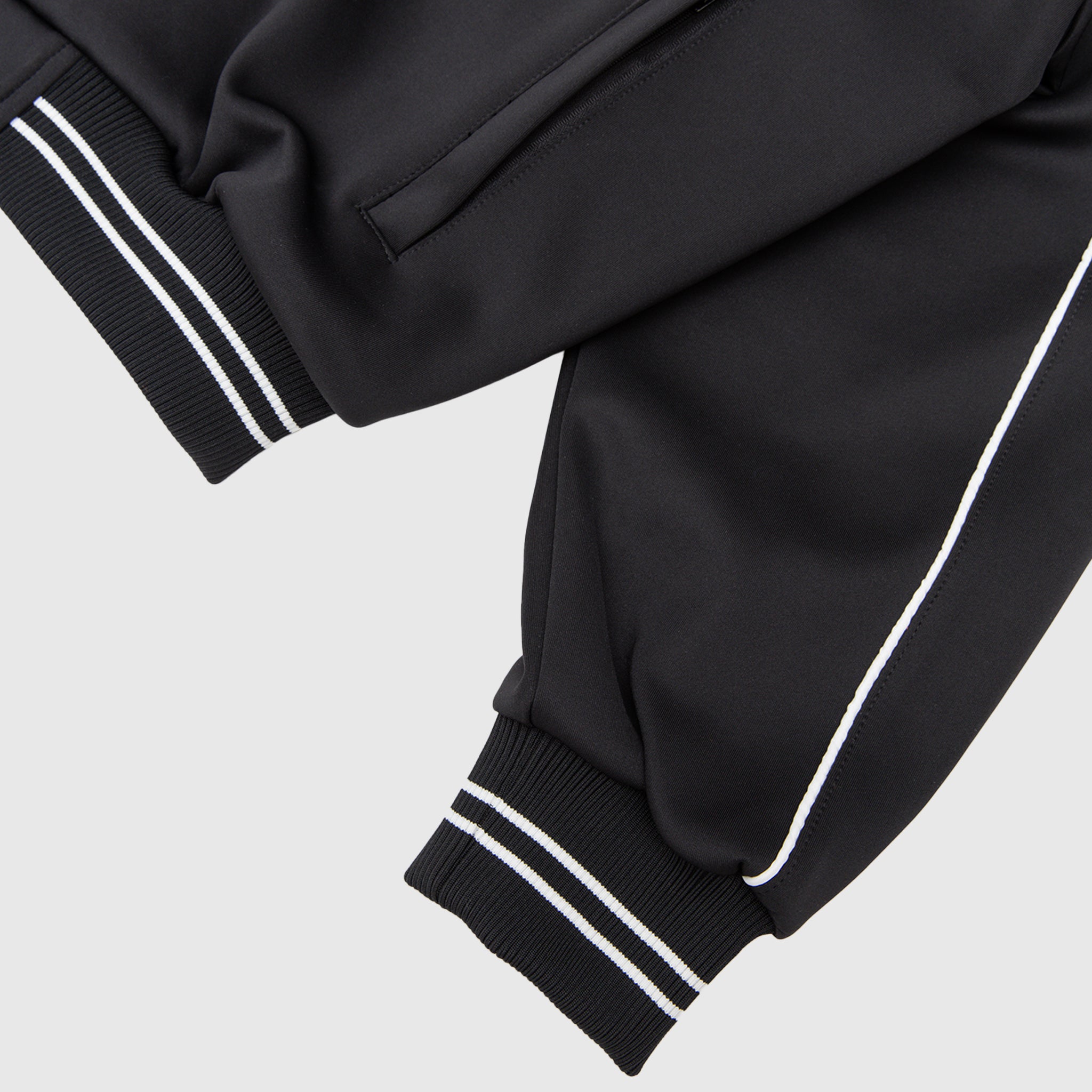 FUR COLLAR TRACK JACKET