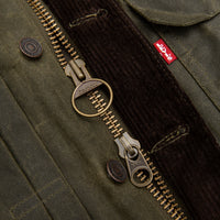 X BARBOUR TYPE II WAXED TRUCKER