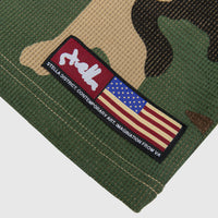 CARDINAL CAMO WAFFLE L/S KNIT