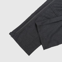 Y ZIP WOOL TWILL PANT