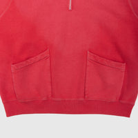 VINTAGE SAILOR HOOD HALF-ZIP SWEATSHIRT