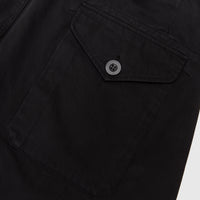 GARMENT DYED COTTON GABARDINE TROUSERS