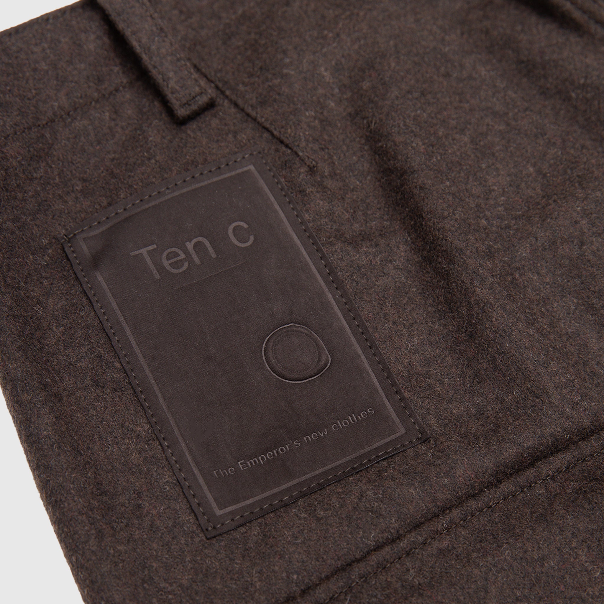 MILITARY WOOL FLANNEL PANTS