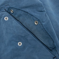 DAVID LIGHT INDIGO-TC HOODED JACKET