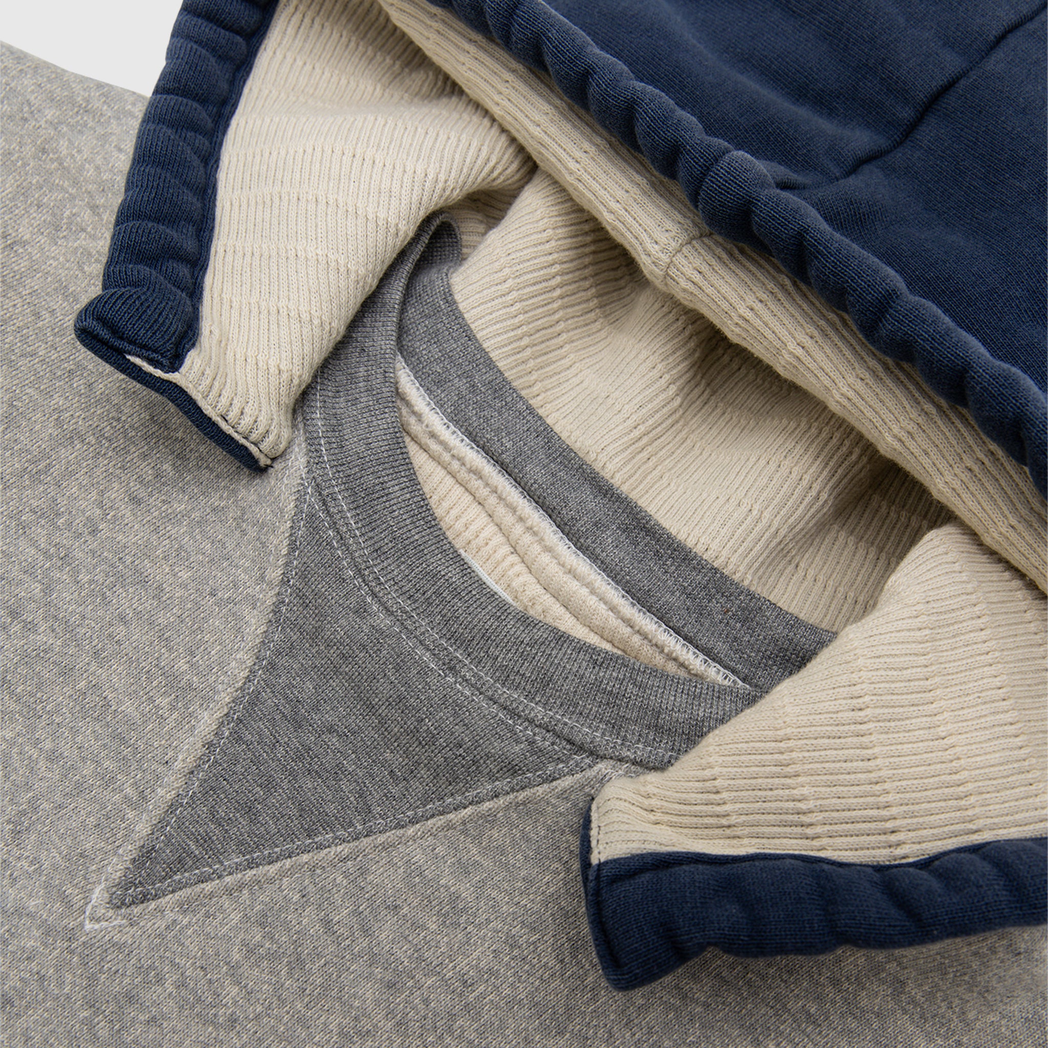 VINTAGE ATTACHED HOOD SWEAT PARKA