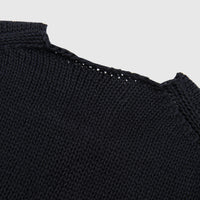 CUT-OUT KNIT SWEATER