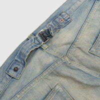 NO.37 WASHED WIDE DENIM PANTS