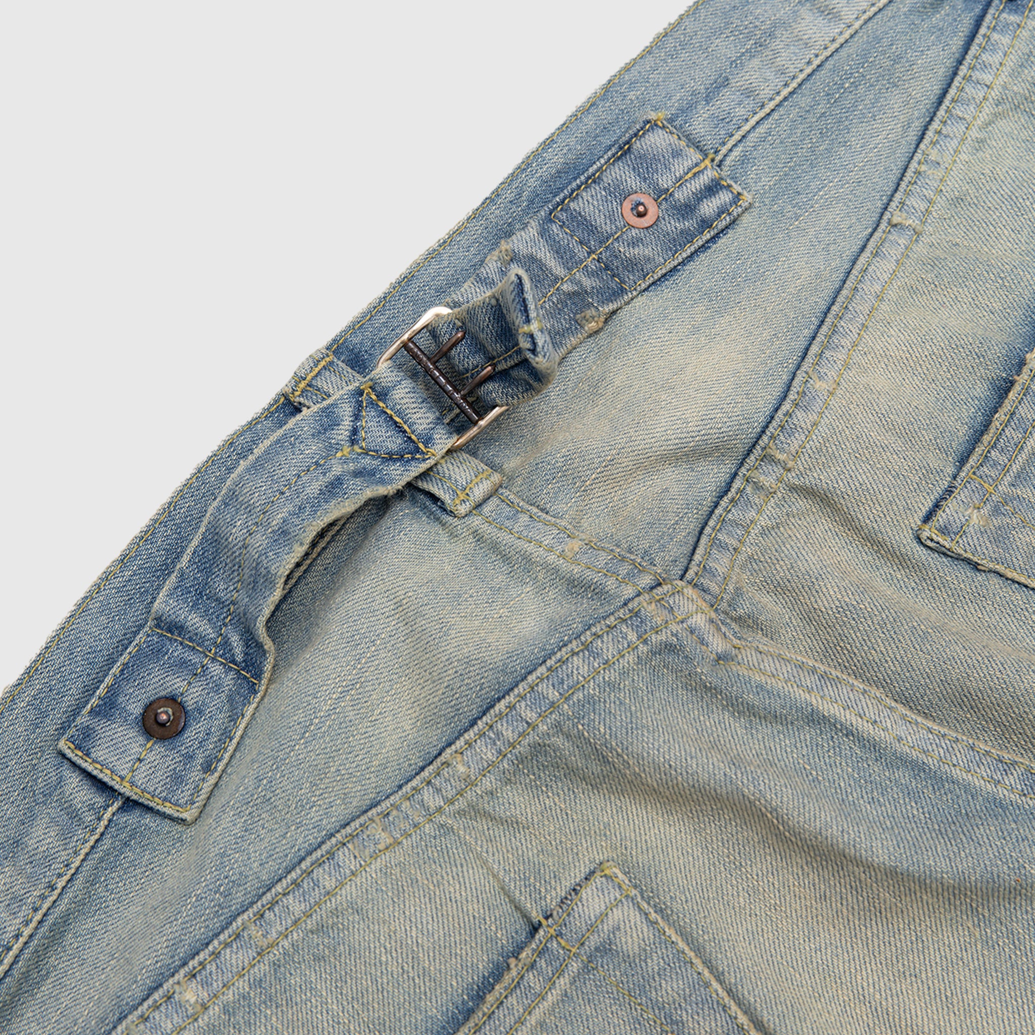 NO.37 WASHED WIDE DENIM PANTS