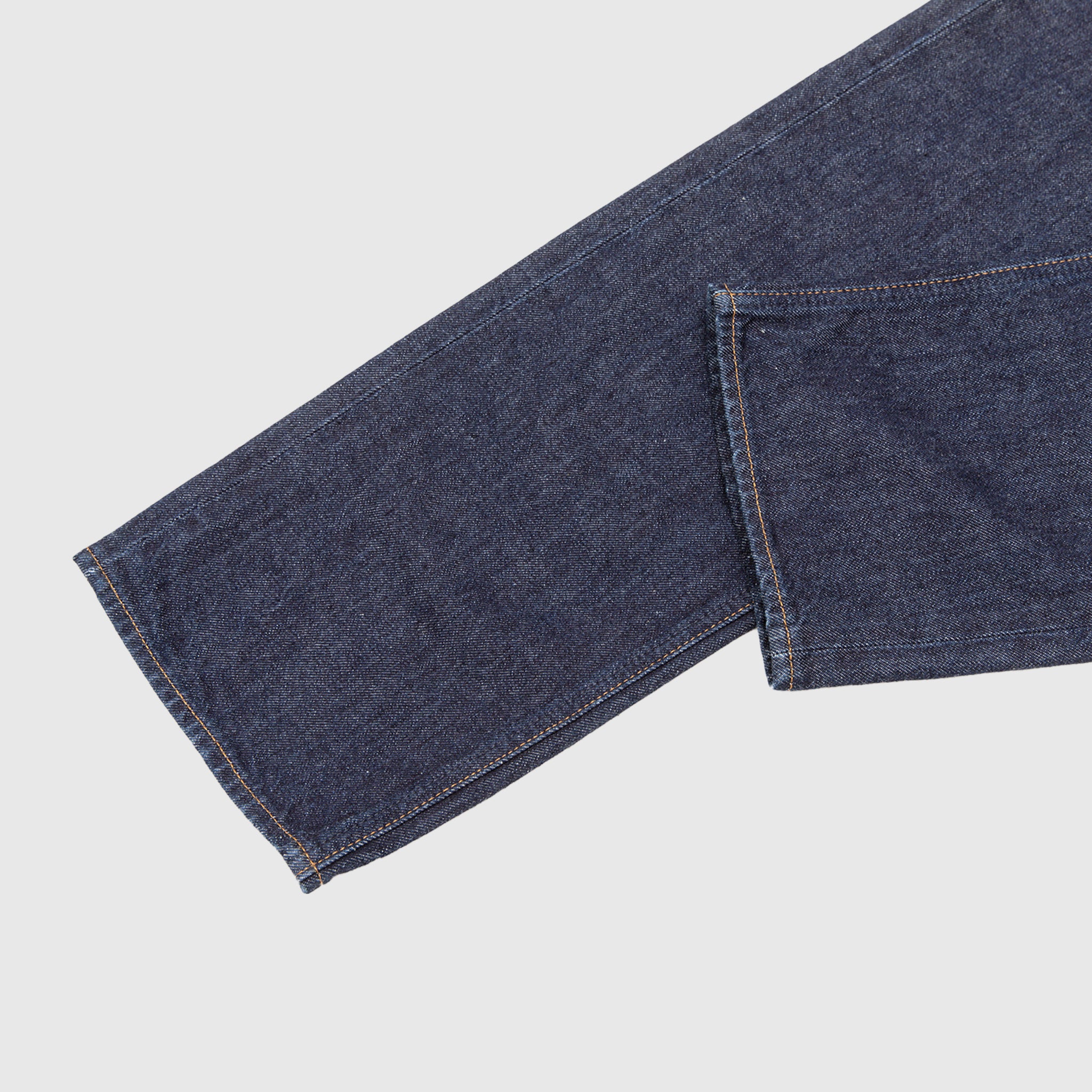 INDIGO DENIM-RINSED JEANS