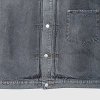 VINTAGE GRAY DENIM JACKET