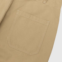 COTTON DRILL WIDE PANTS