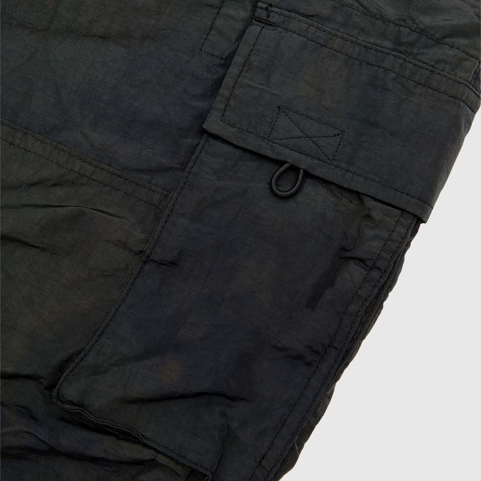 MEN'S NYLON GROSGRAIN GARMENT DYED PANT