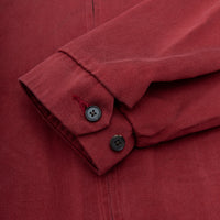 WASHED SILK RAYON GABARDINE JACKET