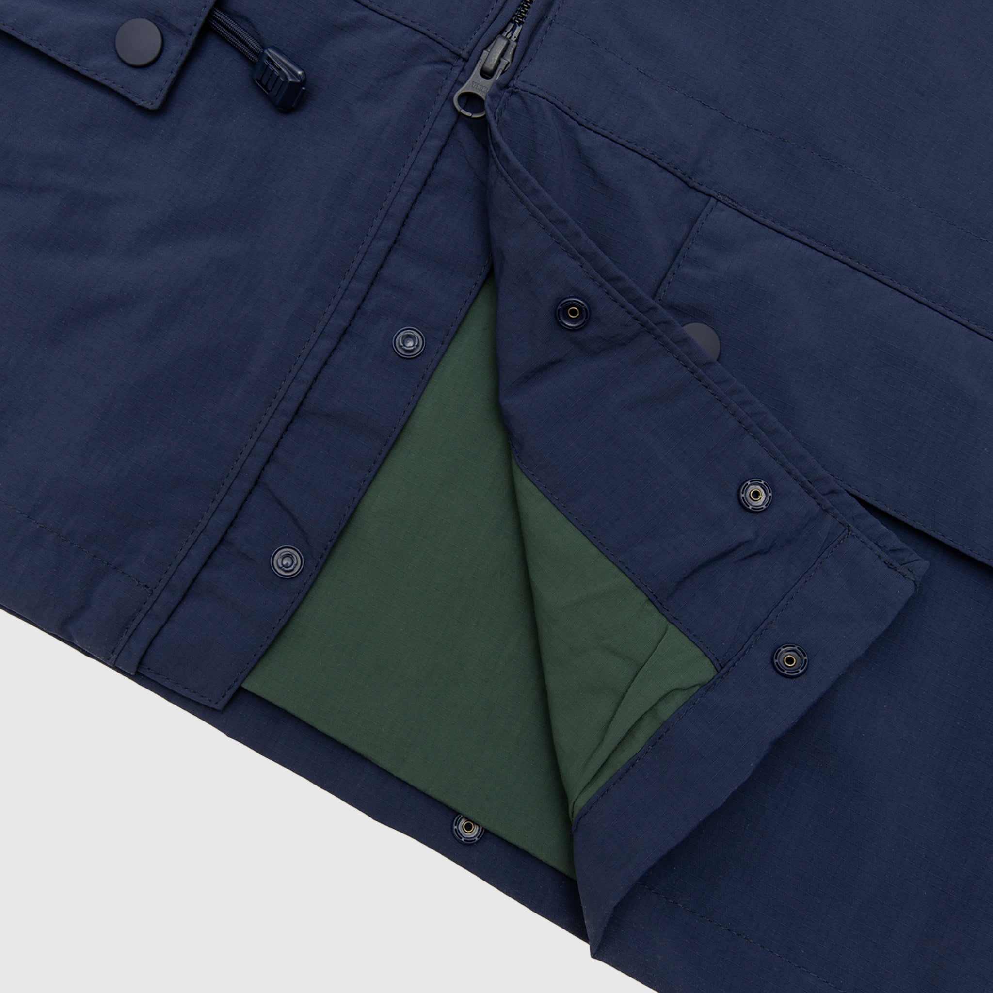 TIMBERLAND X BEAMS NYLON ZIP-UP CONVERTIBLE JACKET