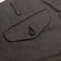 PLEATED WOOL SHORTS