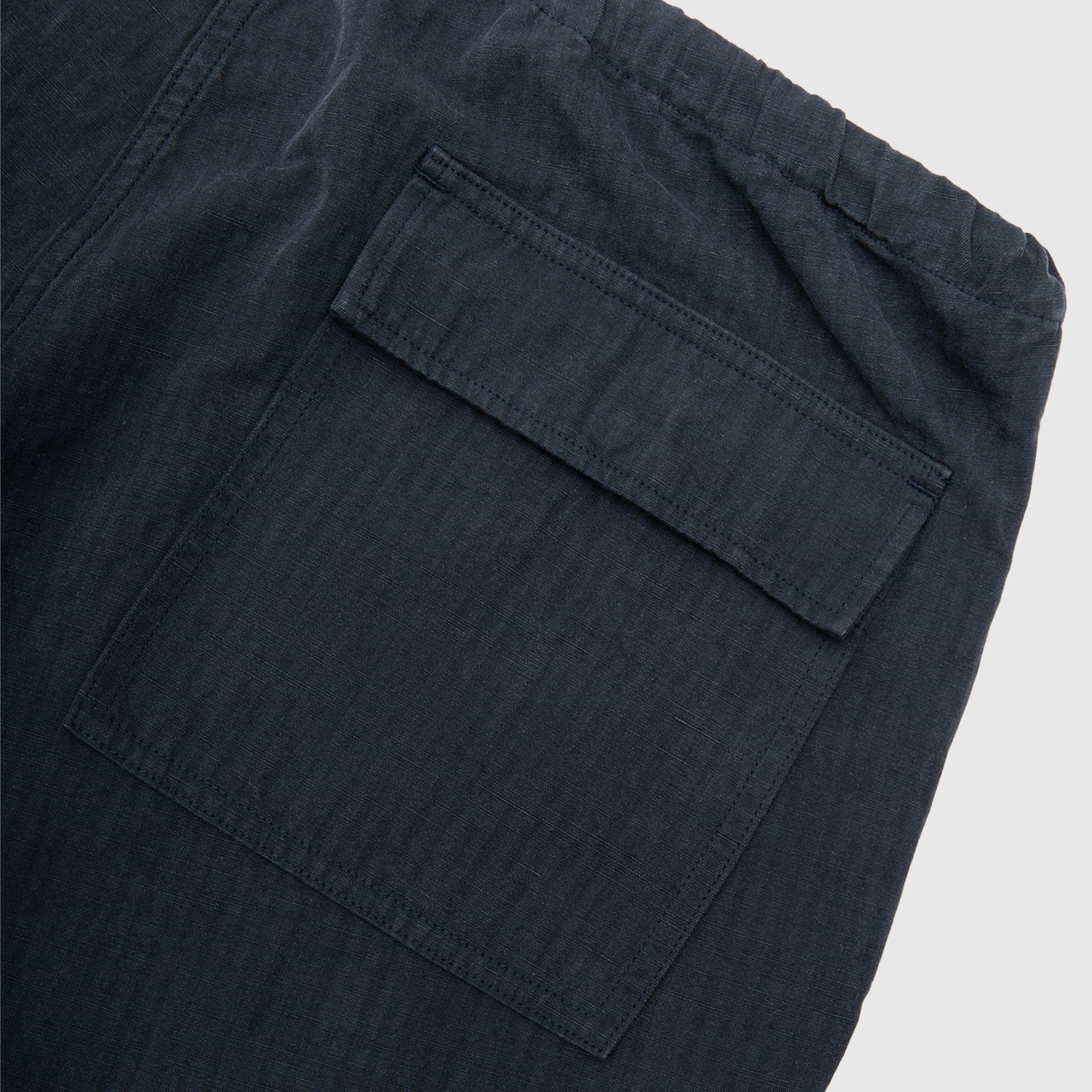 WASHED COTTON SILK LINEN HBT M-51 OVER PANTS