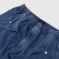 HALLOW FIBRE NYLON INDIGO-TC CARGO PANTS