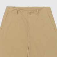 COTTON DRILL WIDE PANTS