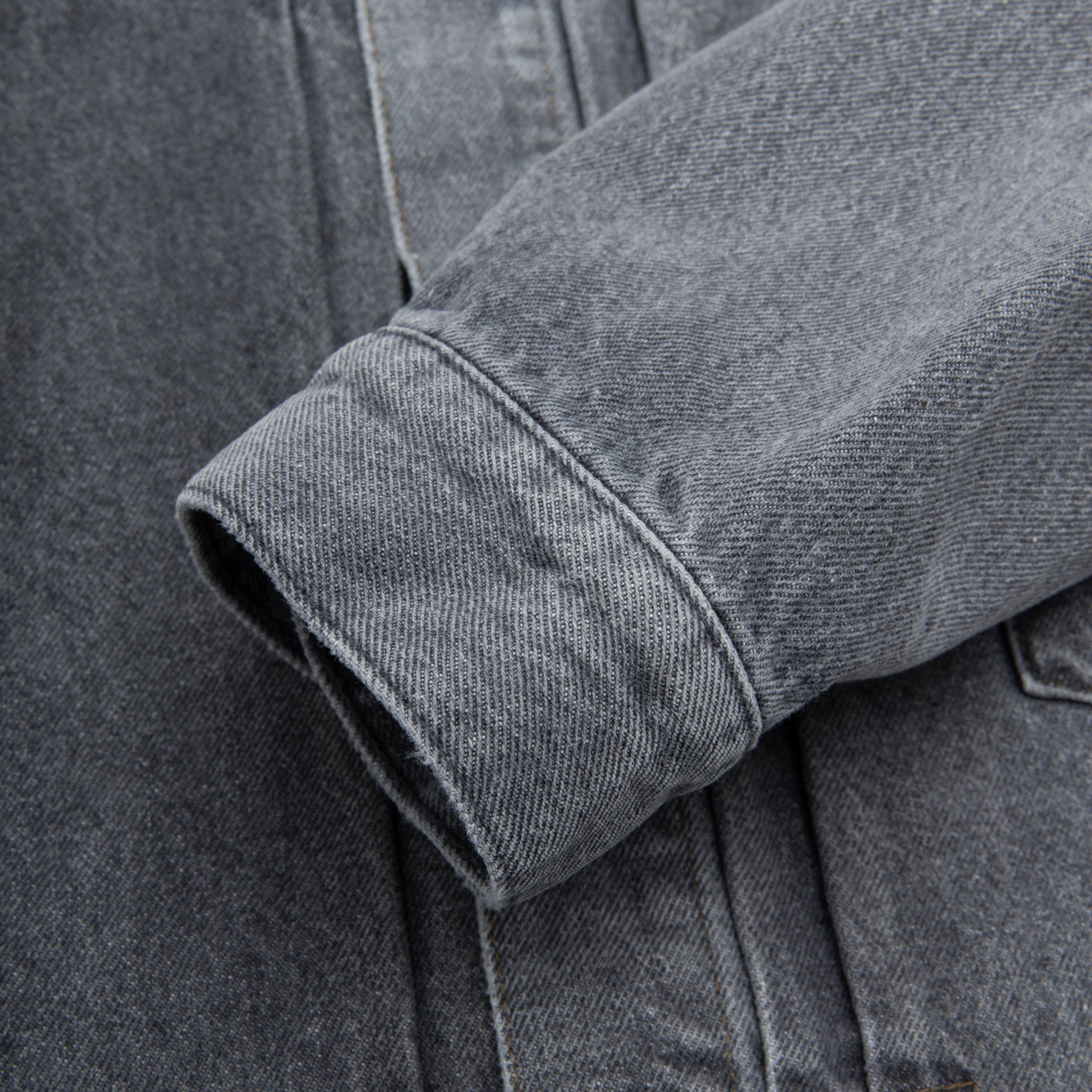 VINTAGE GRAY DENIM JACKET