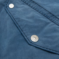 DAVID LIGHT INDIGO-TC HOODED JACKET