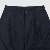 MEN'S PLEATED BARREL LEG TROUSERS