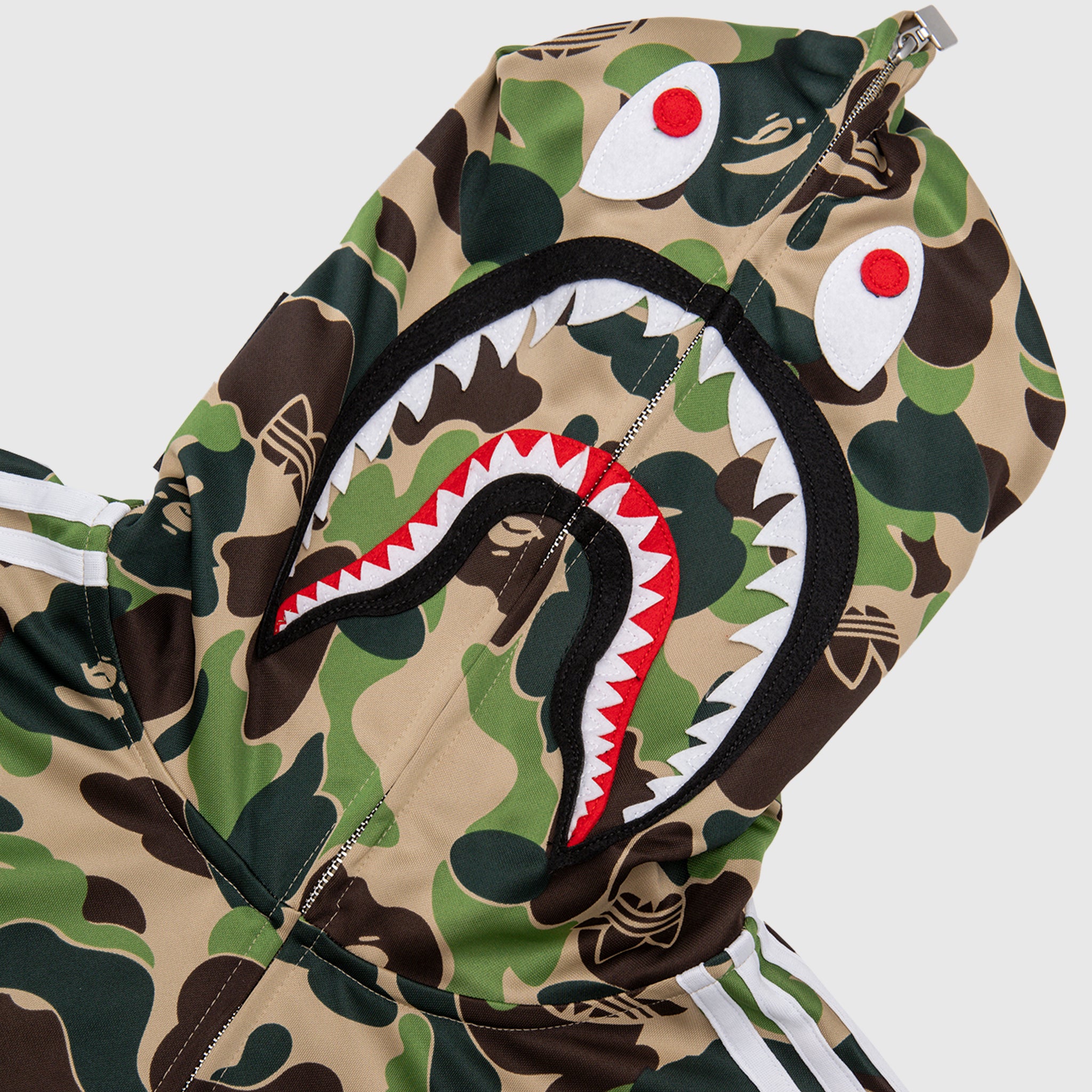 x BAPE SHARK TRACK HOODIE