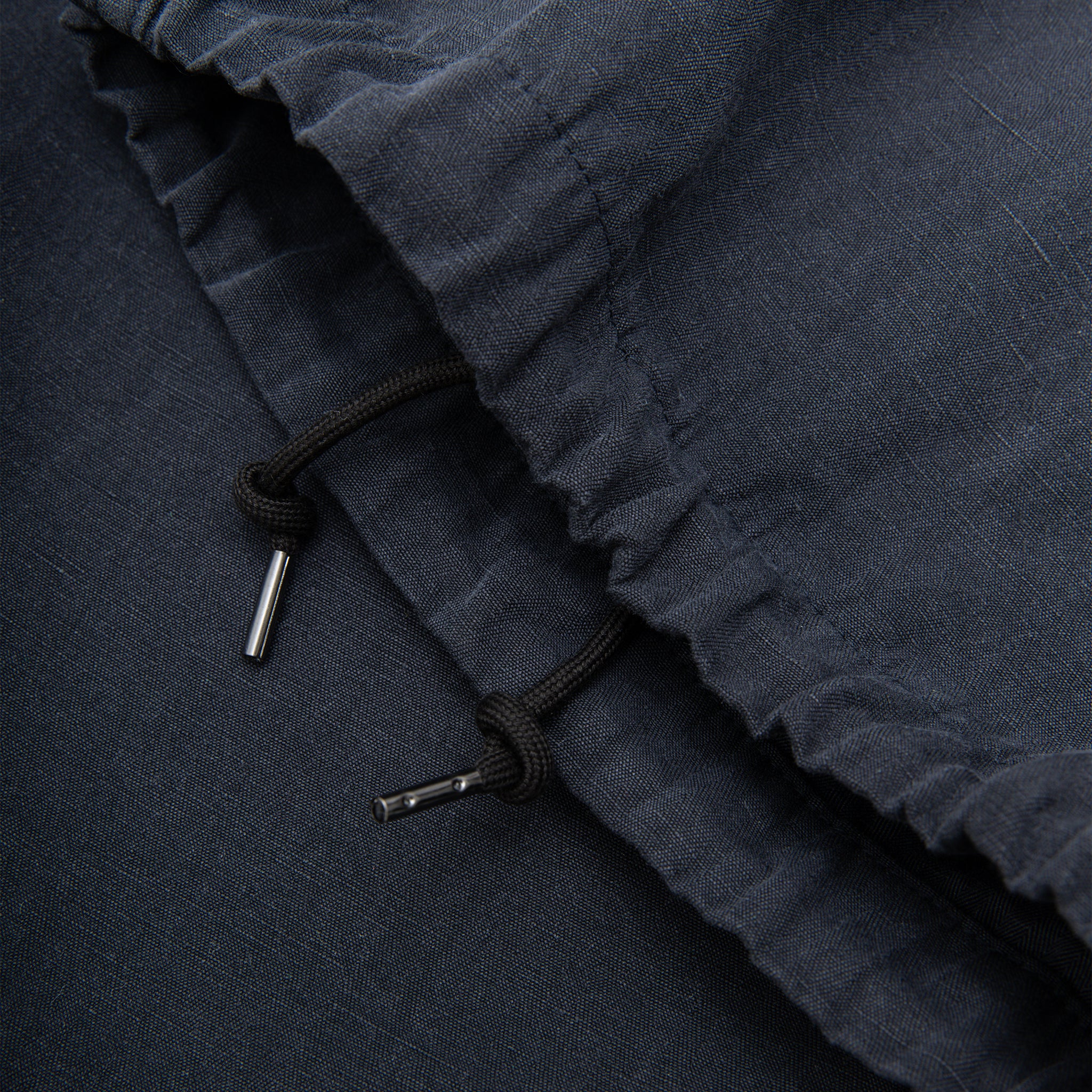 WASHED COTTON SILK LINEN HBT M-51 OVER PANTS