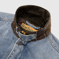 X BARBOUR TYPE II DENIM TRUCKER