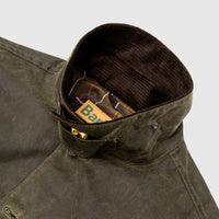 X BARBOUR TYPE II WAXED TRUCKER