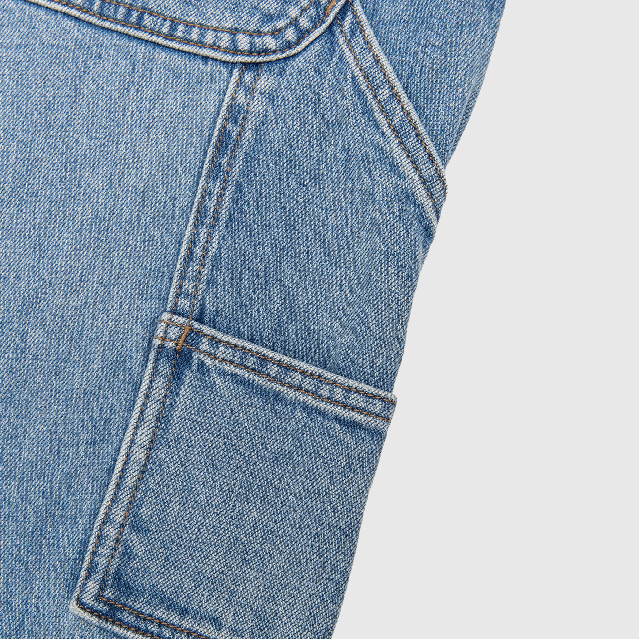 TIMBERLAND X BEAMS DENIM CARPENTER ZIP-OFF PANT