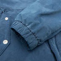 DAVID LIGHT INDIGO-TC HOODED JACKET