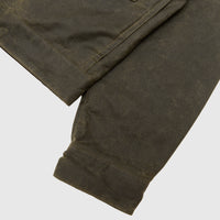 X BARBOUR TYPE II WAXED TRUCKER