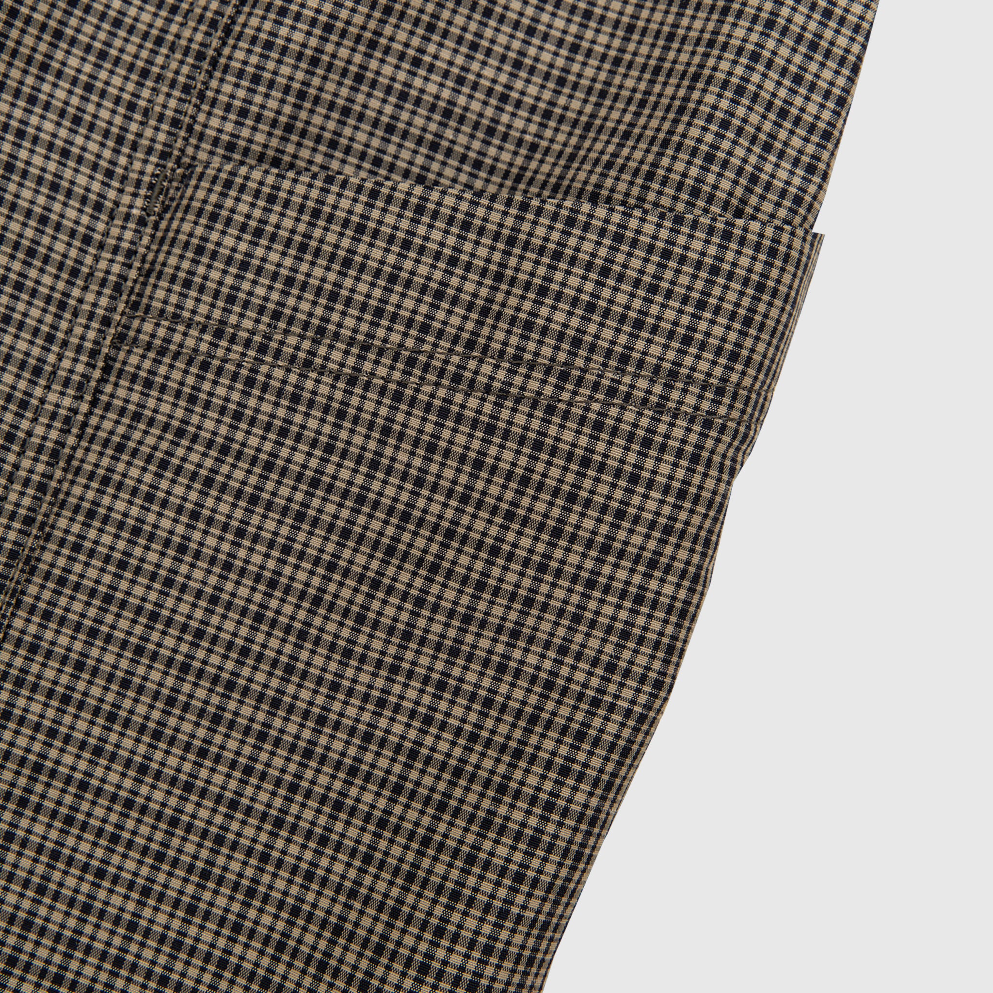MEN'S CHECK SHORT