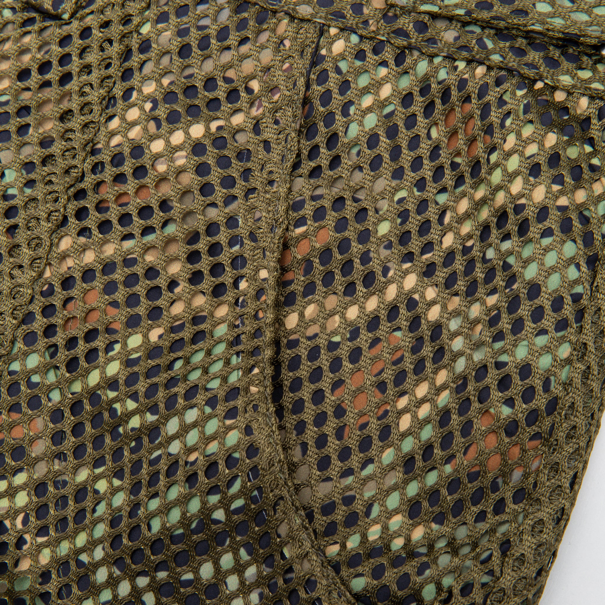 DOUBLE LAYER WIDE CARGO SHORTS