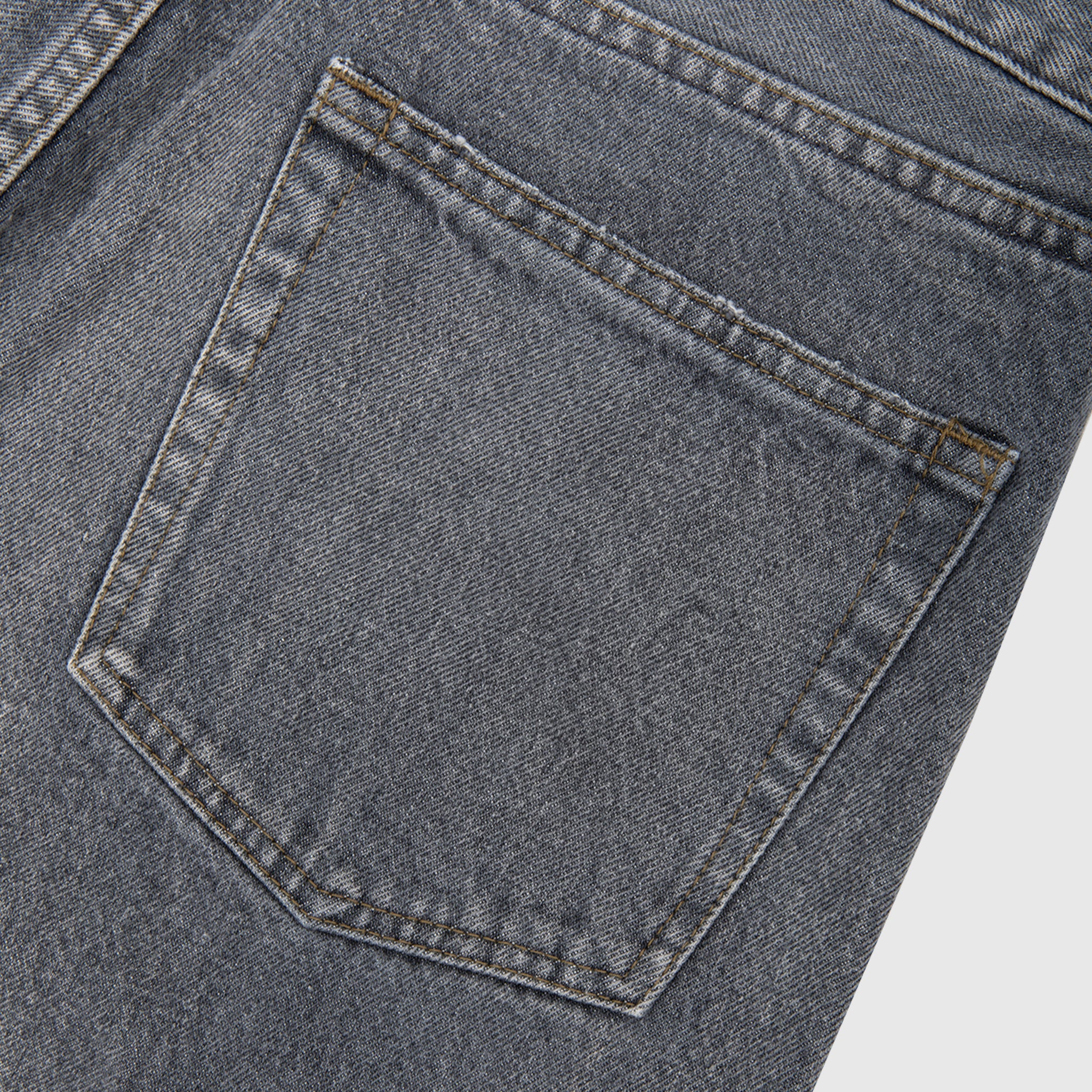 VINTAGE GRAY DENIM PANTS
