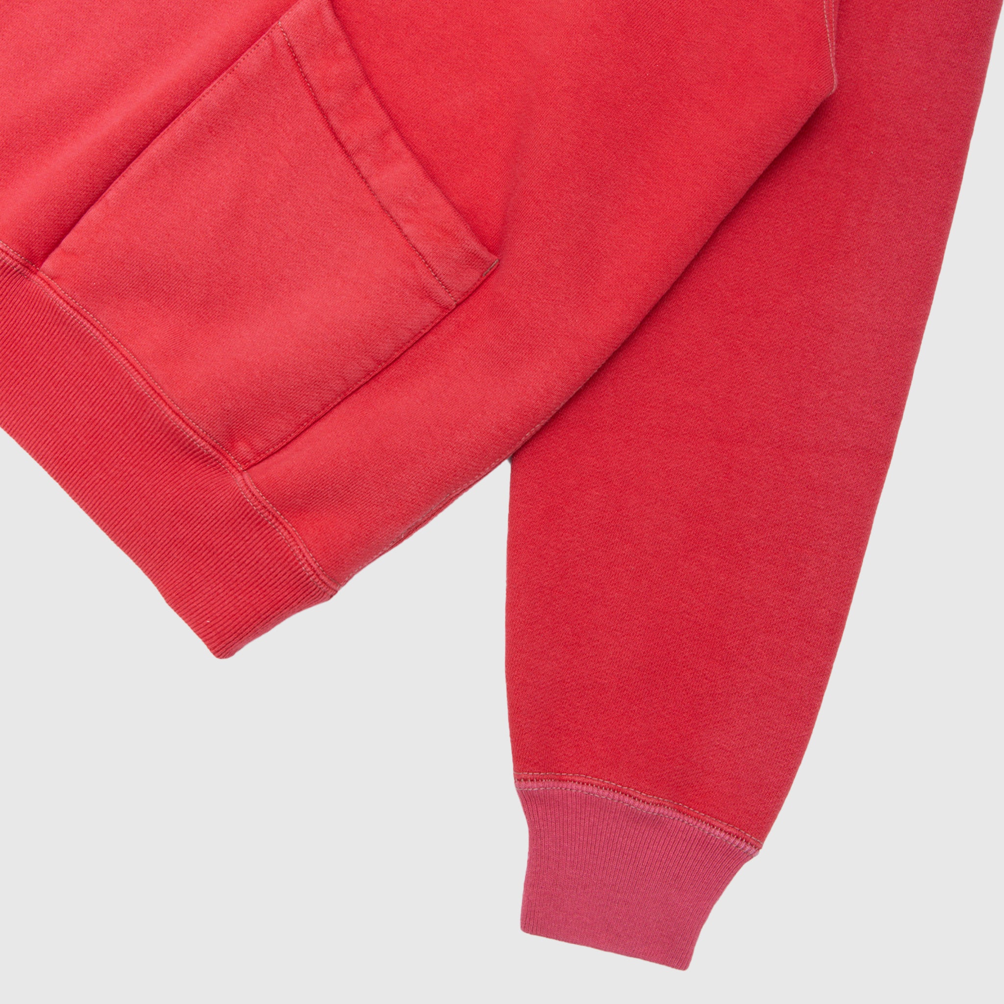 VINTAGE SAILOR HOOD HALF-ZIP SWEATSHIRT