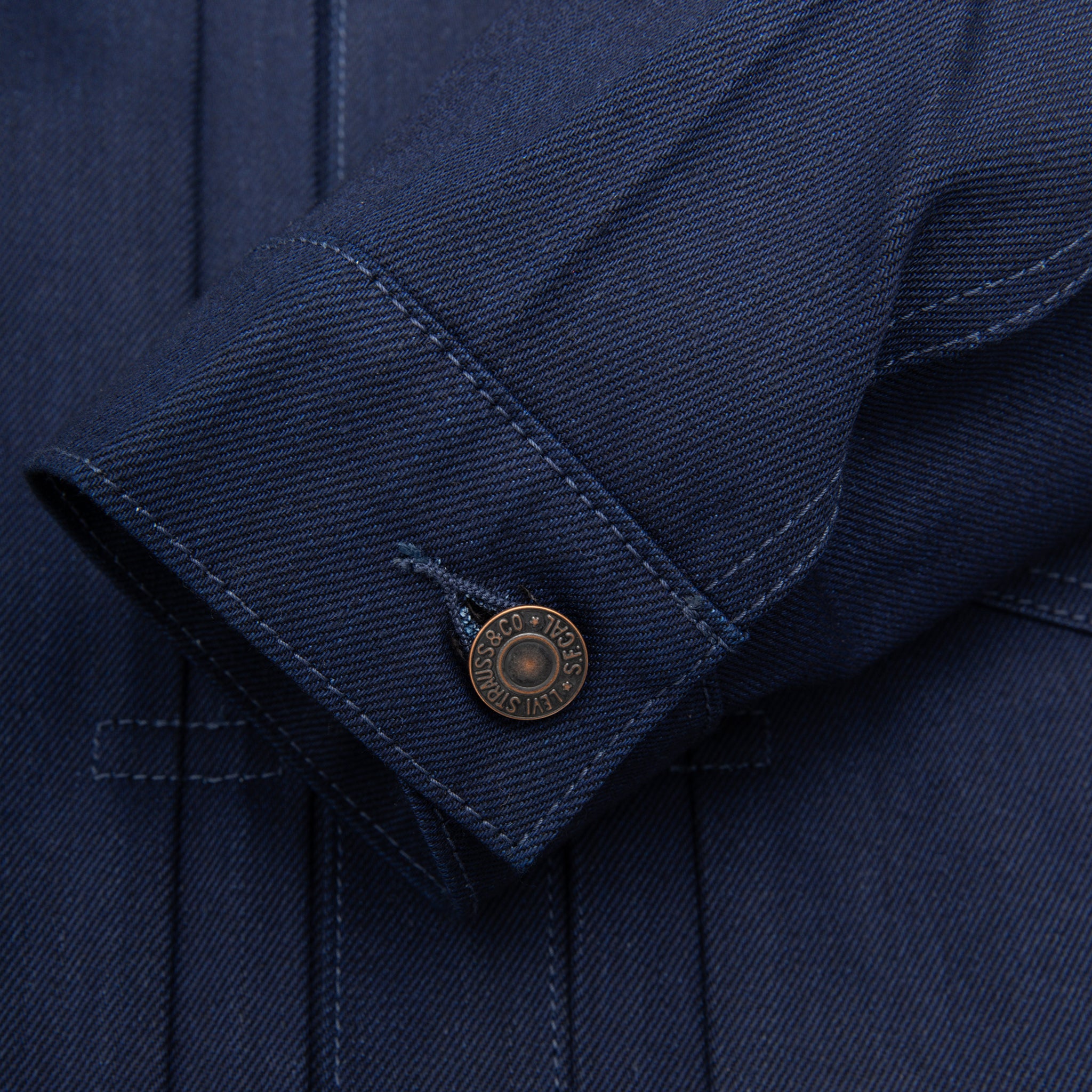 BLUE TAB TYPE 1 TRUCKER JACKET