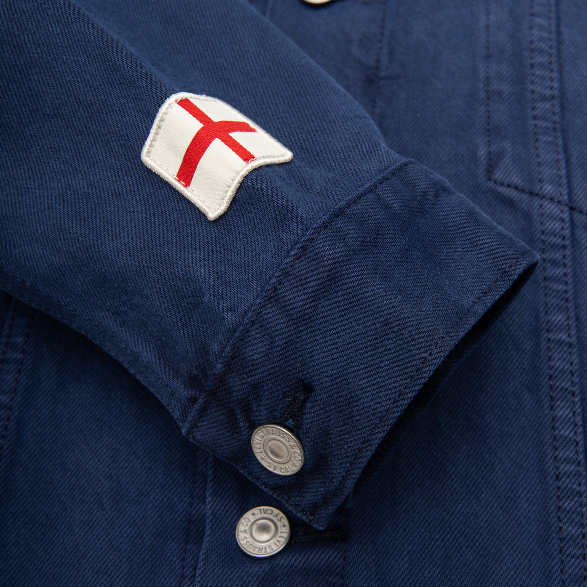 X WC TYPE III TRUCKER JACKET "ENGLAND"