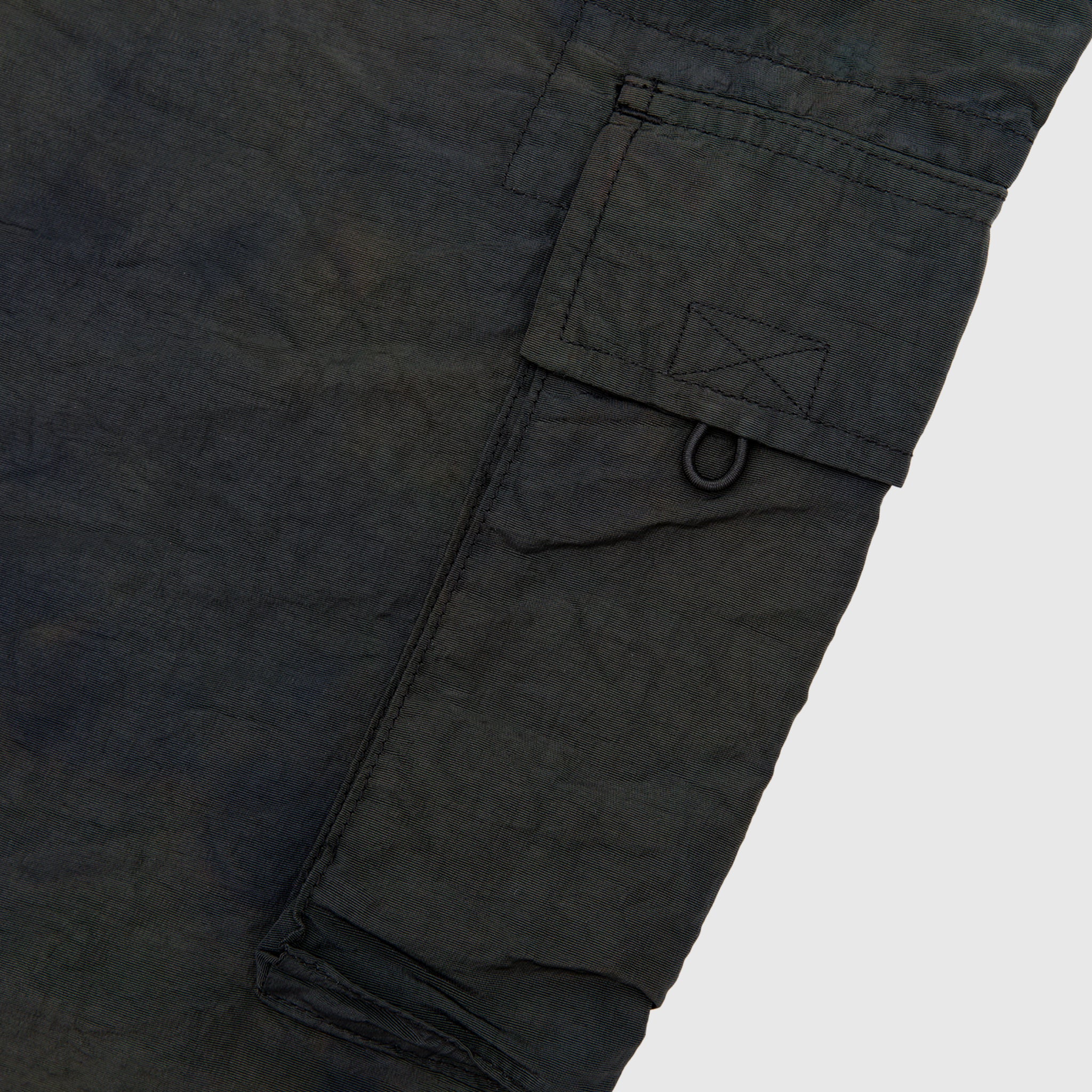 MEN'S NYLON GROSGRAIN GARMENT DYED PANT