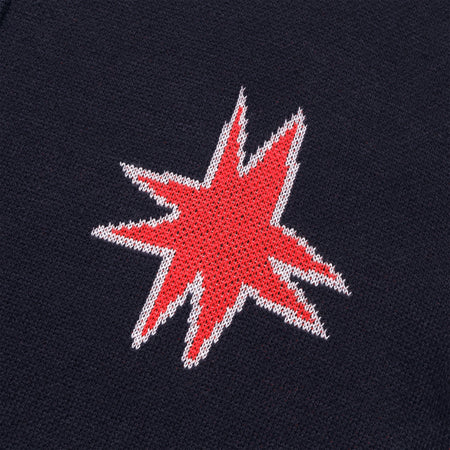 KIKI ZIP KNIT L/S POLO