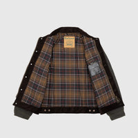 X BARBOUR TYPE II WAXED TRUCKER