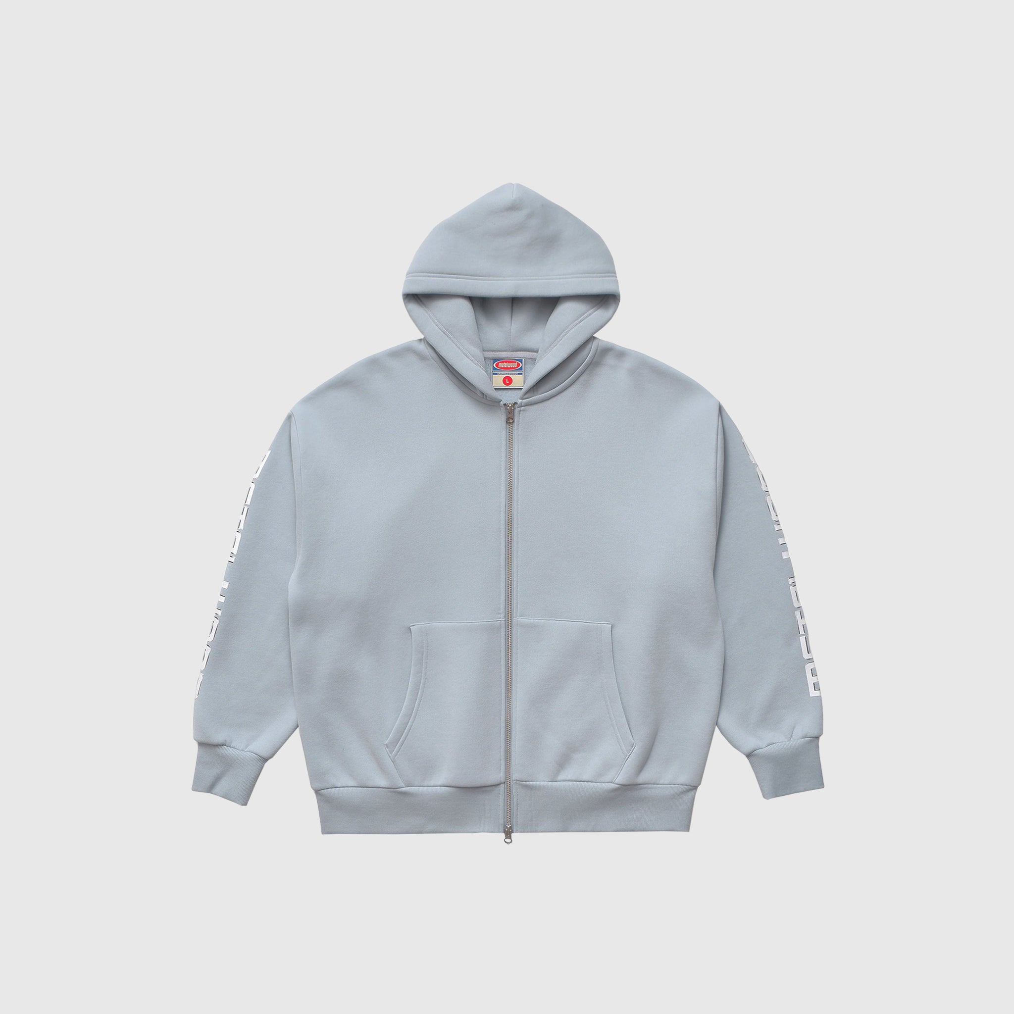 MOTO ZIP HOODED SWEATSHIRT