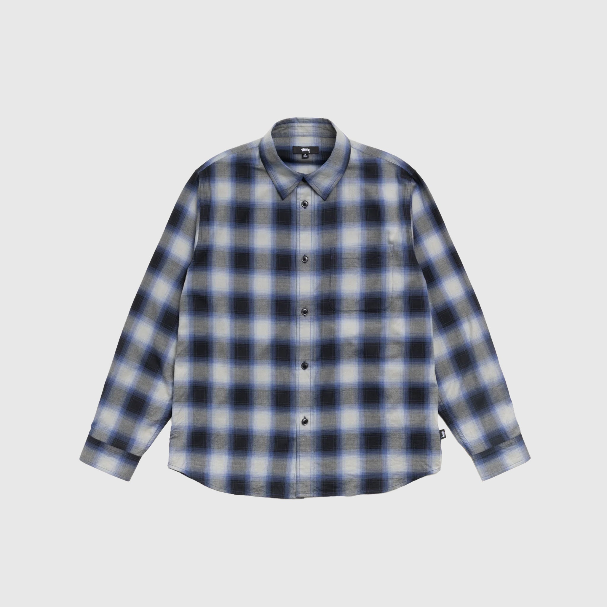 BEACH OMBRE PLAID SHIRT