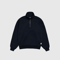 FLEECE RAGLAN ZIP MOCK